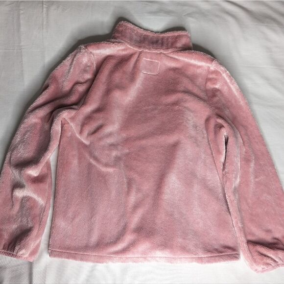Children's Place Pink Faux Fur Jacket - Picture 5 of 8